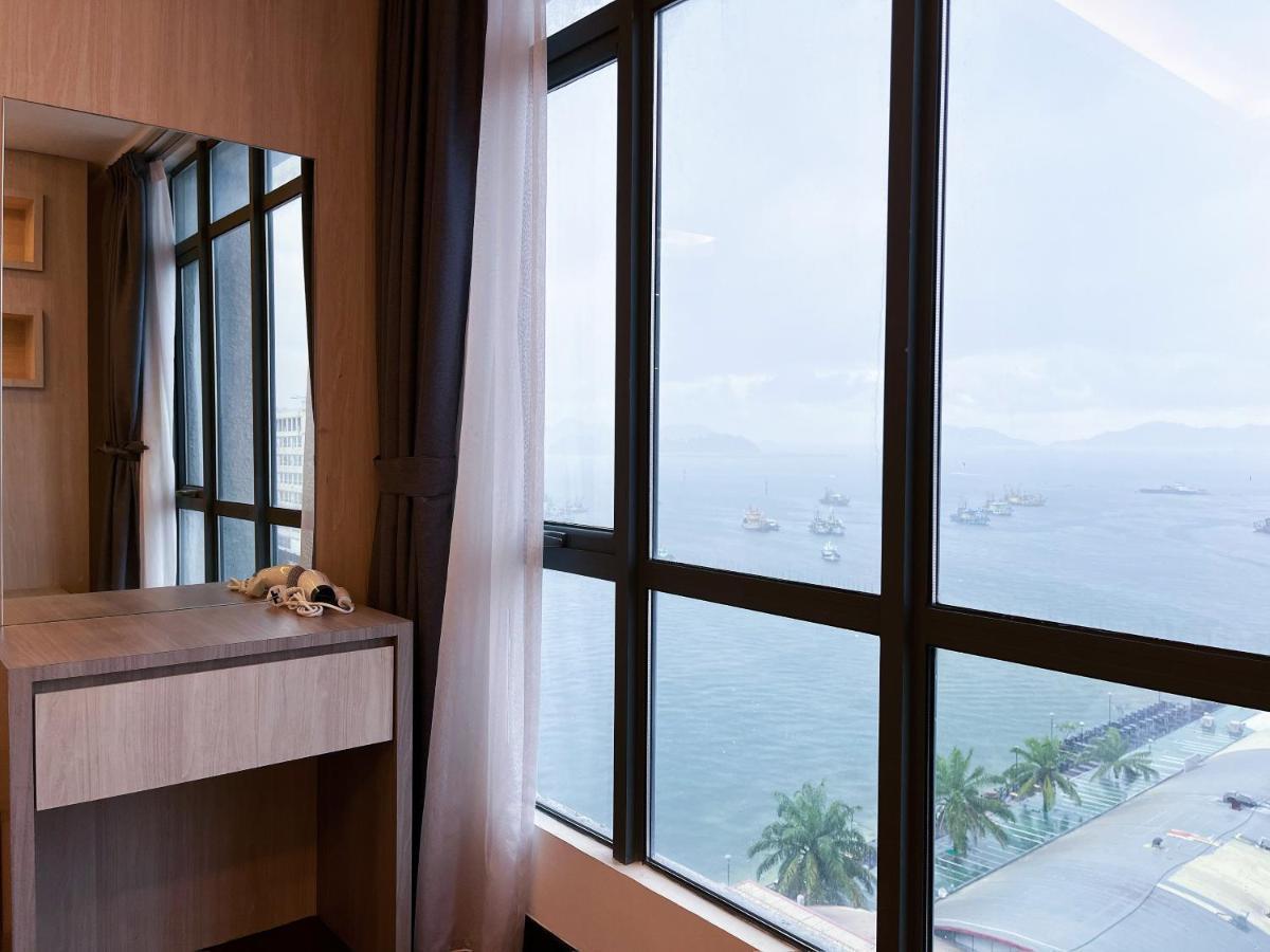 Pelagos Oceanus Waterfront Seaview Homestay Kota Kinabalu Exterior foto